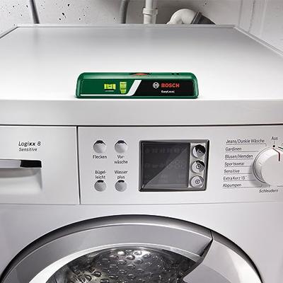 Bosch EasyLevel bellenlaserwaterpas met muurbeugel (laserlijn voor flexibele uitlijning op muren en laserpunt Bosch EasyLevel bellenlaserwaterpas met muurbeugel (laserlijn voor flexibele uitlijning op muren en laserpunt