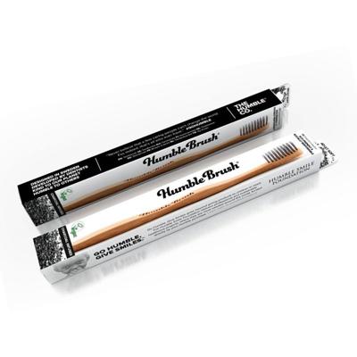 The Humble Co. Tandenborstel bamboe - soft - charcoal