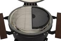 The Bastard Cast Iron Half Moon Griddle Large grillplaat - thumbnail