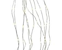 LED-lichtkrans Lumineo Zilverkleurig 5 m Warm wit - thumbnail