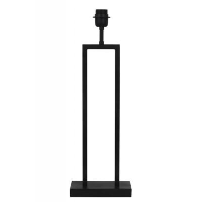 Light & Living Tafellamp 'Shiva' 55cm, kleur Mat Zwart (excl. kap)