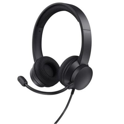 Trust HS-201 Over Ear headset Kabel Stereo Zwart Computer
