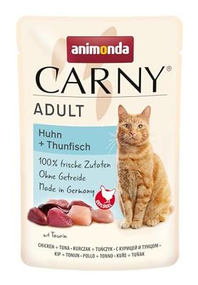 ANIMONDA Carny Adult Poultry mix - nat kattenvoer - 8x85g
