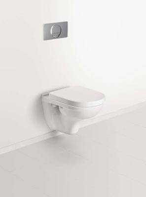Villeroy & Boch O.novo combipack - met wandcloset - Compact en zitting - met softclose en quick release wit 5688h101