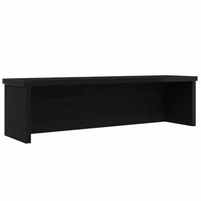 Keukenrekken stapelbaar 2 st 60x15x16 cm zwart