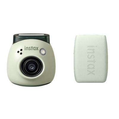 Fujifilm INSTAX PAL digital camera, Pistachio Green + printer mini Link 3, Sage Green