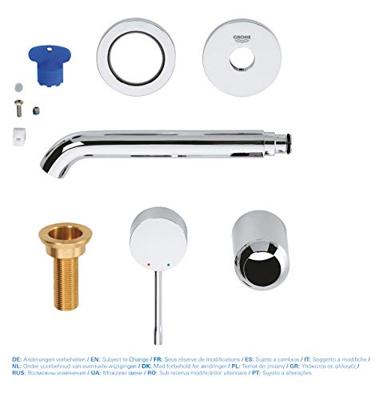 Wastafelkraan Grohe Essence Inbouwkraan 18.3 cm Cool Sunrise Geborsteld (excl. inbouwdeel)