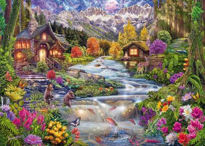 Mountain Stream Puzzel 2000 Stukjes