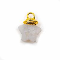 Geboortesteen Hanger Ster Juni Maansteen 925 Zilver (10 mm) - thumbnail