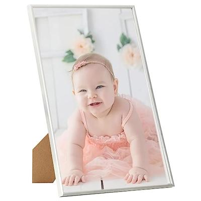 VidaXL Fotolijsten 5 st voor tafel 21x29,7 cm mdf zilverkleurig