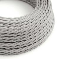 Strijkijzersnoer Zilver (gevlochten) - viscose | 10cm | Creative-Cables | Creative-Cables | Creative-Cables | Creative-Cables - thumbnail