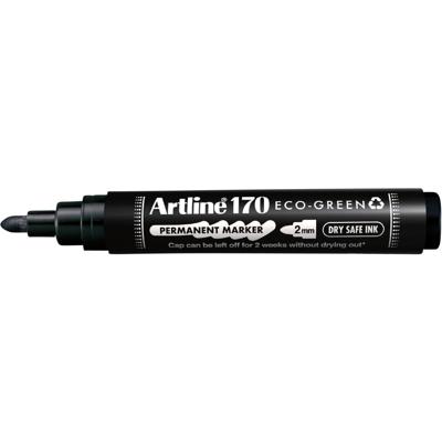 Permanent marker artline170 eco rond m zwart