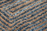 Tapijt DKD Home Decor Blauw Multicolour Indiaas (200 x 290 x 1 cm) - thumbnail