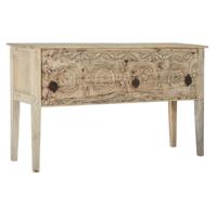Wandtafel Home ESPRIT Teakboom Mangohout 150 x 40 x 75 cm - thumbnail