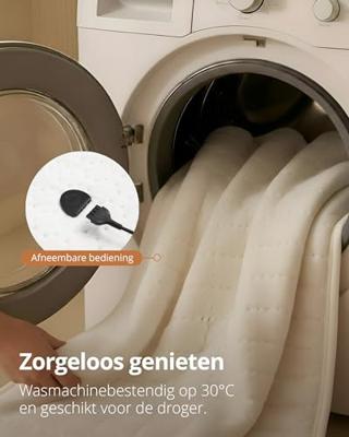 Duux Snooze Bamboo Heated Underblanket 200 x 155 Elektrische deken