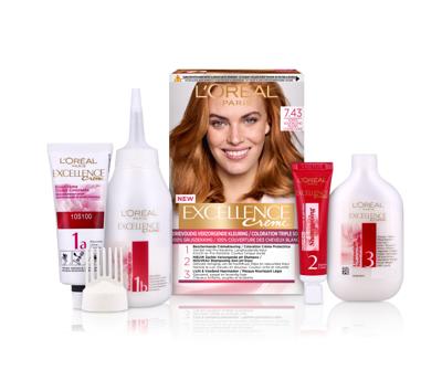 L&apos;Oréal Paris Excellence 7.43 Koper Goudblond