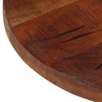 Tafelblad rond Ø 40x2,5 cm massief gerecycled hout - thumbnail