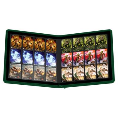 Ultimate Guard Zipfolio 480 24-Pocket Xenoskin - Green Ultimate Guard Zipfolio 480 24-Pocket Xenoskin - Green