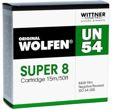 Wolfen B+W Negatief film Super 8, ISO 64-200 met ontwikkeling 2K scan download