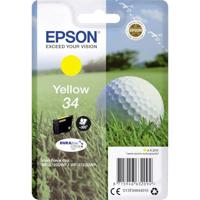 Epson inktcartridge 34, 300 pagina's, OEM C13T34644010, geel - thumbnail