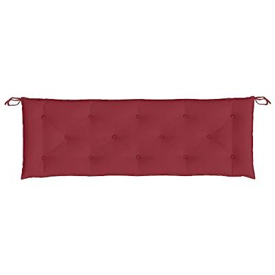 VidaXL Tuinbankkussen 150x50x7 cm oxford stof wijnrood