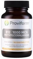 Proviform Vitamine B12 1000mcg methylcobalamine 90 Zuigtabletten - thumbnail