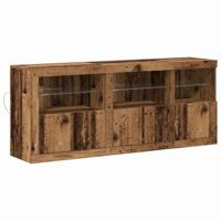 Dressoir Oud hout 162 x 37 x 67 cm Bewerkt hout - thumbnail