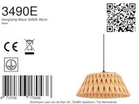 Steinhauer Beuken hanglampMaze Ø 46cm - 3490E - thumbnail