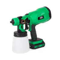 Hofftech Verfspuit op accu - 20V - 2000mAh - 800 ml tank - Inclusief accessoires - thumbnail