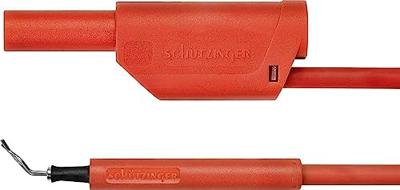 Schützinger AL 8321 / ZPK / 1 / 100 / RT Adapterkabel Stekker 4 mm Testpunt Rood 1 stuk(s)