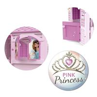 Speelgoedhuis voor Kinderen Chicos Pink Princess 94 x 103 x 104 cm Roze - thumbnail