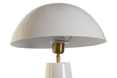 Bureaulamp DKD Home Decor Wit Metaal Ijzer 50 W 220 V 31 x 31 x 70 cm