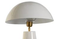 Bureaulamp DKD Home Decor Wit Metaal Ijzer 50 W 220 V 31 x 31 x 70 cm - thumbnail
