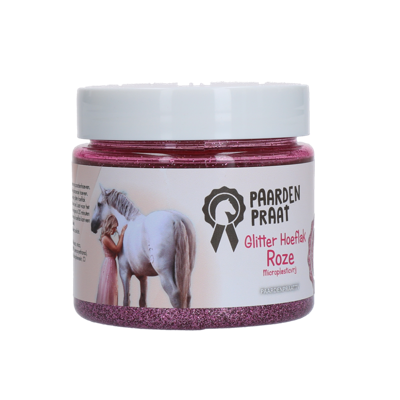 Paardenpraat TV Glitter Hoeflak Roze