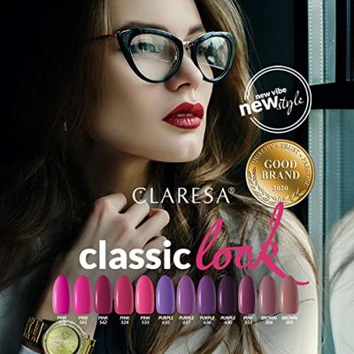 Claresa uv/led gellak 5ml pink 524 classic look Claresa uv/led gellak 5ml pink 524 classic look