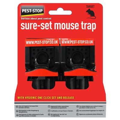 Pest-Stop Sure-Set Mouse Trap - muizenvallen (2 st.) Pest-Stop Sure-Set Mouse Trap - muizenvallen (2 st.)