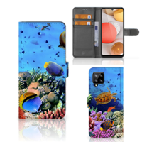 Samsung Galaxy A42 5G | Telefoonhoesje | Met pasjeshouder | Vissen - thumbnail