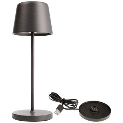 Deko Light 620209 Canis Mini LED-accutafellamp 2.3 W Warmwit Grijs Deko Light 620209 Canis Mini LED-accutafellamp 2.3 W Warmwit Grijs