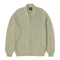 HUF Anton Zip Overdyed Casual Vest Heren M - thumbnail