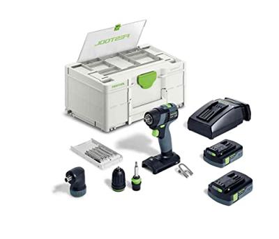 Festool TXS 18 C 3,0-Set Accu Schroefboormachine 18V 3.0Ah in Systainer - 576896 Festool TXS 18 C 3,0-Set Accu Schroefboormachine 18V 3.0Ah in Systainer - 576896