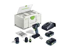 Festool TXS 18 C 3,0-Set Accu Schroefboormachine 18V 3.0Ah in Systainer - 576896 - thumbnail