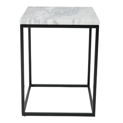 Zuiver Marble Power Bijzettafel Vierkante vorm 4 poot/poten Zuiver Marble Power Bijzettafel Vierkante vorm 4 poot/poten