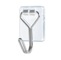 tesa Powerstrips Small Kleefhaak 3 stuks Wit, RVS Inhoud: 3 stuk(s) - thumbnail