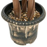 Kunstplant met pot buxus bolvorming 119 cm groen - thumbnail