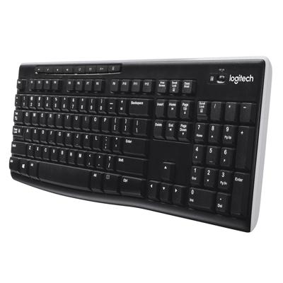 Logitech K270 toetsenbord Draadloos Zwart Azerty Belgisch
