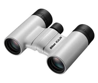 Nikon Verrekijker Binocolo Aculon T02 8X21 8 x 21 mm Dakkant Wit BAA860WF