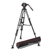 Manfrotto MVK504XTWINMA 504X Video Head + aluminium Twin Leg MS statiefkit - thumbnail