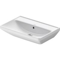 Wastafel Duravit D-Neo Met Overloop Kraanvlak Zonder Kraangat 65 cm Hoogglans Wit - thumbnail