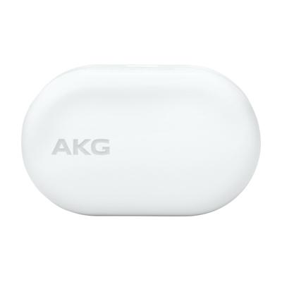 AKG N5 Hybride TWS-headset, draadloos, kristalhelder geluid, echte adaptieve ruisonderdrukking, zoomgecertificeerde gesprekskwaliteit, 40 uur speeltijd, IP54-bescherming, Bluetooth, USB-C, wit