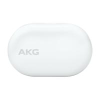 AKG N5 Hybride TWS-headset, draadloos, kristalhelder geluid, echte adaptieve ruisonderdrukking, zoomgecertificeerde gesprekskwaliteit, 40 uur speeltijd, IP54-bescherming, Bluetooth, USB-C, wit - thumbnail